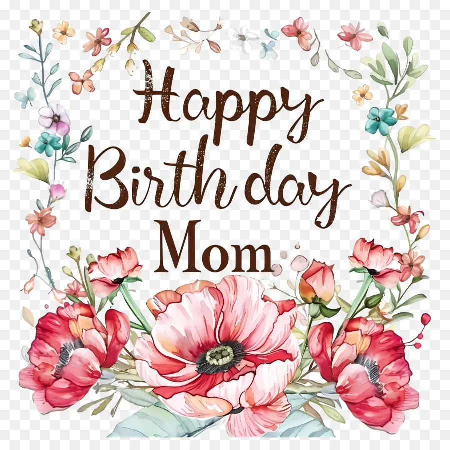 عيد ميلاد سعيد يا أمي，عيد ميلاد سعيد PNG
