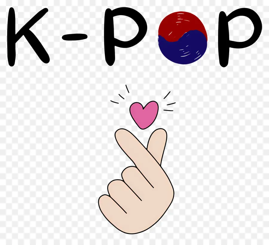 Kpop，لفتة اليد في الكيبوب PNG