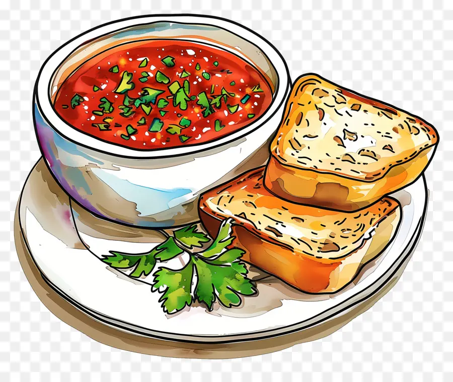 باف بهاج，حساء الطماطم PNG