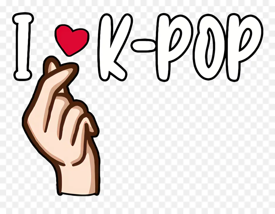 Kpop，أحب ملصق Kpop PNG