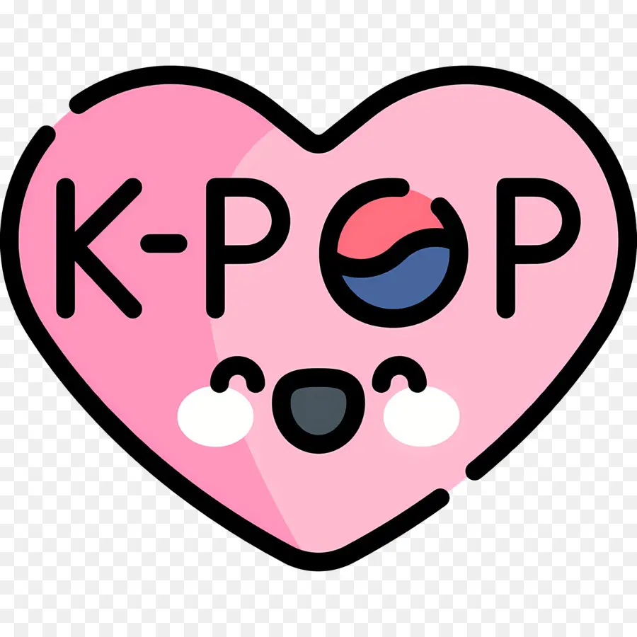 Kpop，قلب الكيبوب PNG