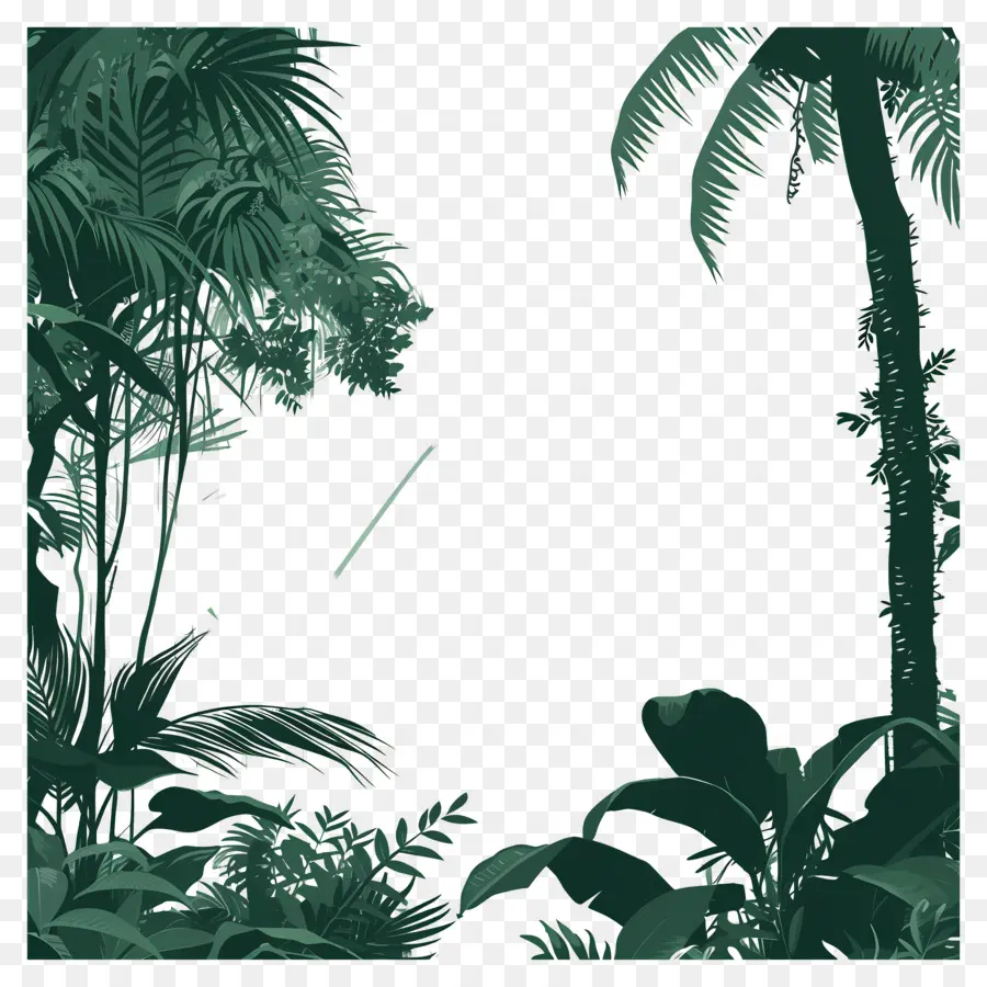 الأمازون المطيرة，النباتات الاستوائية PNG