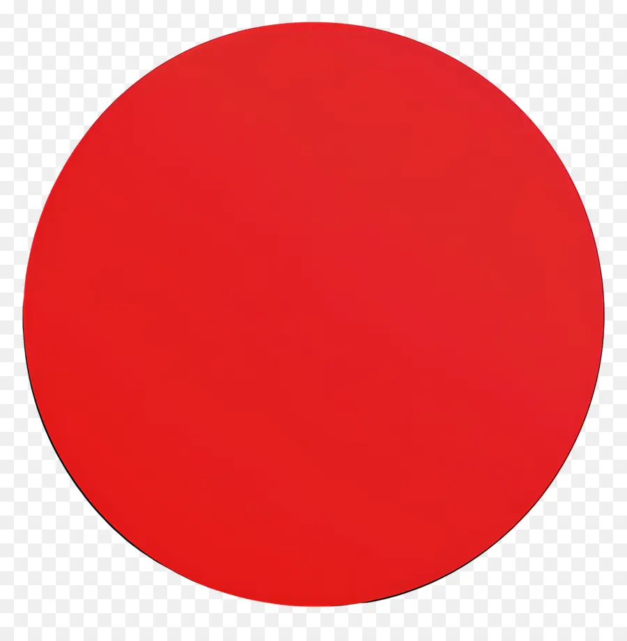 الدائرة الحمراء，استخدام اللون في التصميم PNG