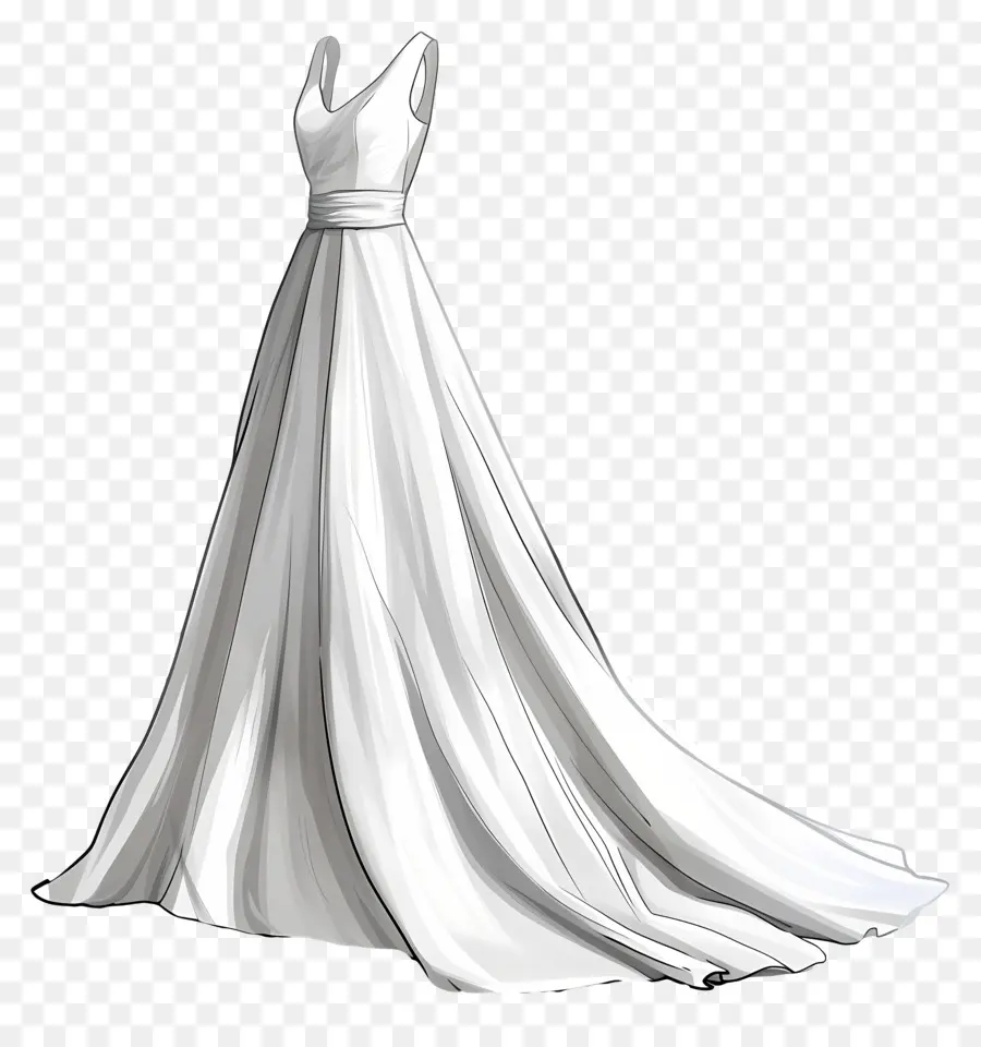 فستان زفاف بسيط，فستان الزفاف PNG