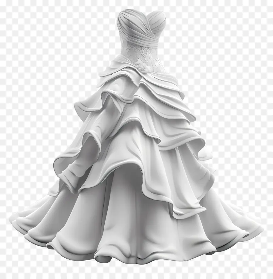 فستان الزفاف，ثوب أبيض PNG