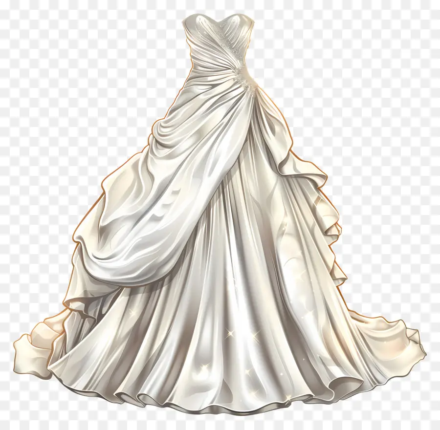 فستان الزفاف ألين，فستان الزفاف الأبيض PNG