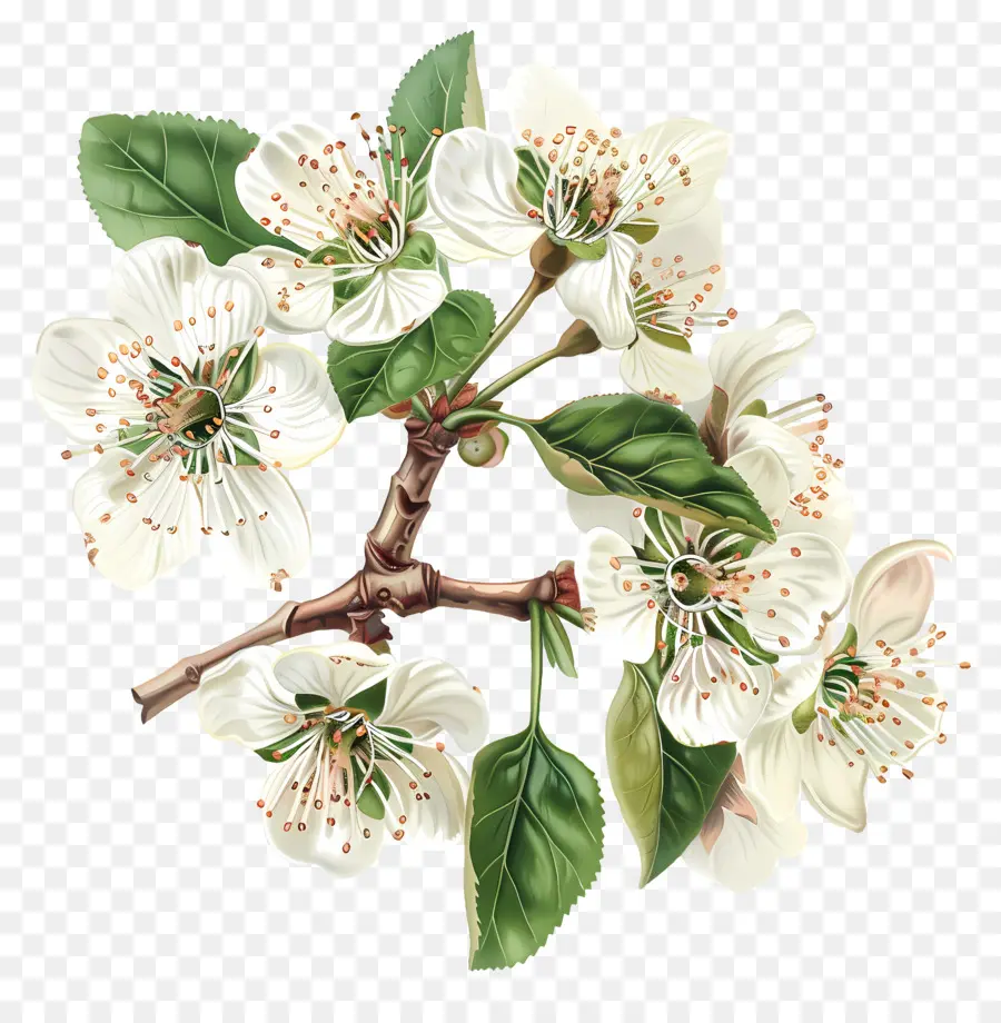 زهرة الزعرور，شجرة التفاح PNG