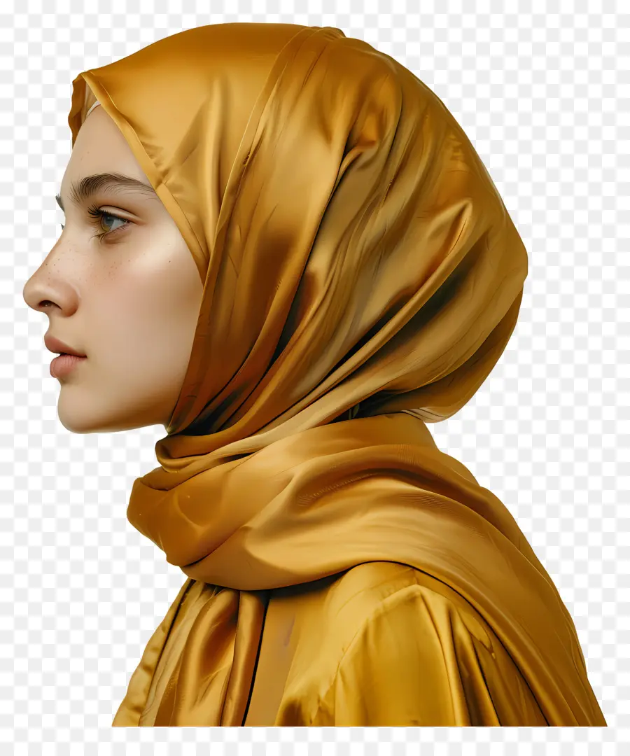 الحجاب الذهبي，امرأة PNG