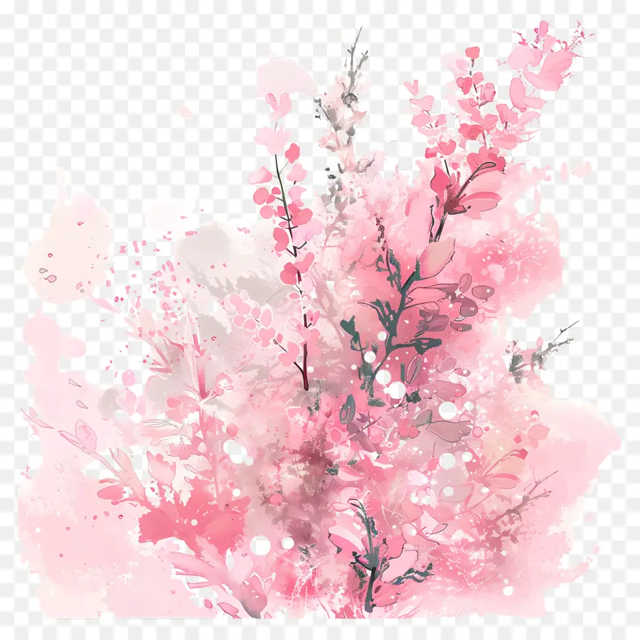 الوردي المورق，زهرة الوردي PNG