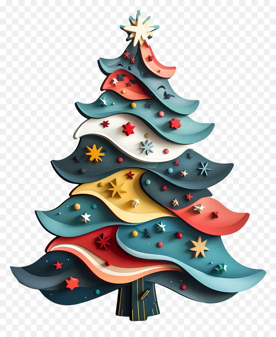 لوحة الجدار，شجرة عيد الميلاد PNG