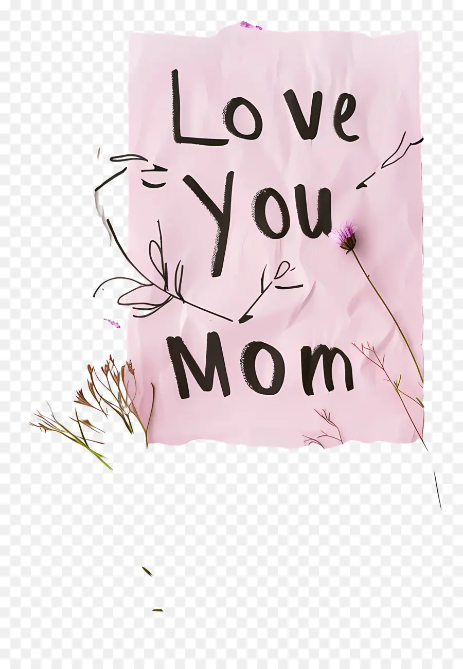 أحبك أمي，أمهات اليوم PNG