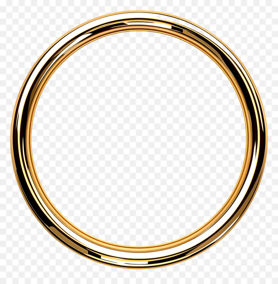 الدائرة الذهبية，خاتم الزواج من الذهب PNG