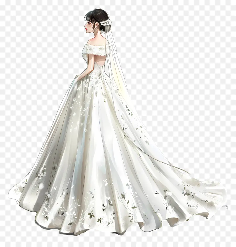 ثوب الزفاف العروس，فستان الزفاف PNG