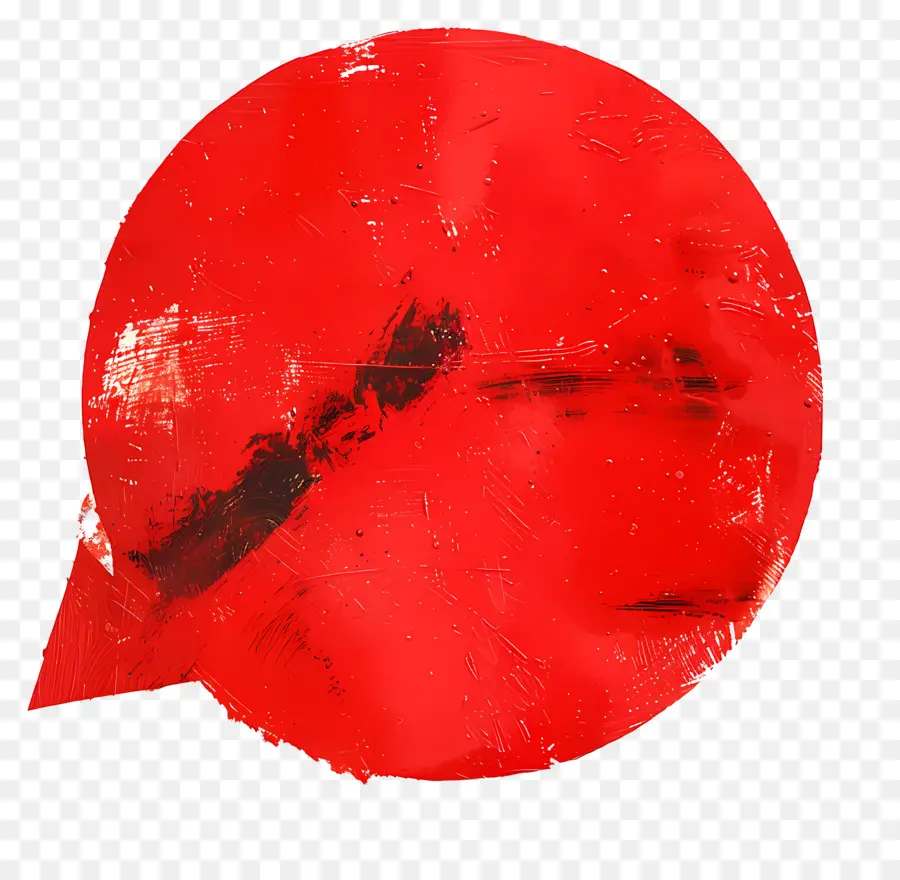 دائرة حمراء مع السهم，كائن دائري أحمر PNG