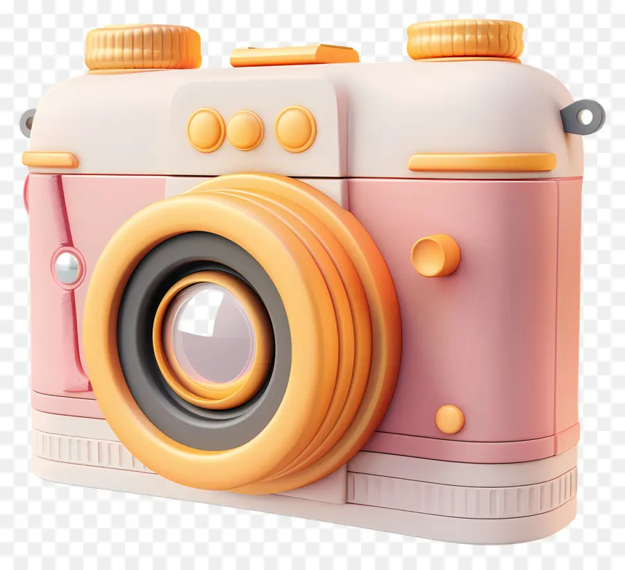 الكاميرا，الكاميرا الوردية PNG
