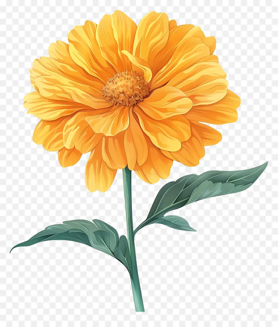 Marigold أصفر，الأصفر ديزي PNG