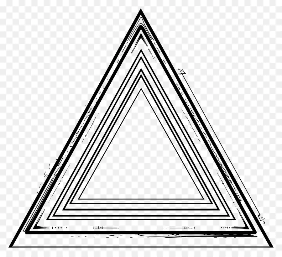 مخطط مثلث，الشكل الهندسي ، PNG