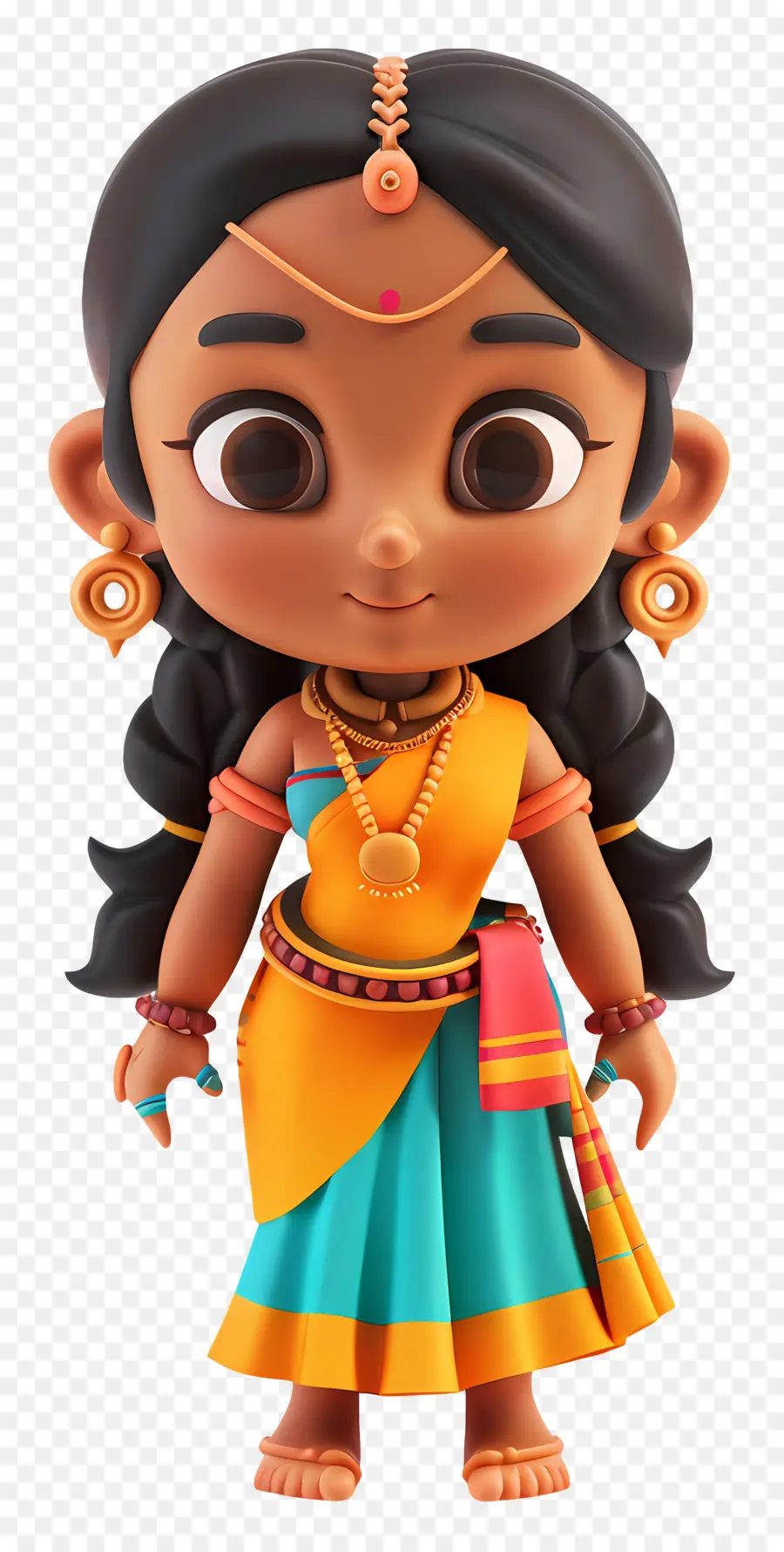 فتاة هندية，الثقافة الهندية PNG