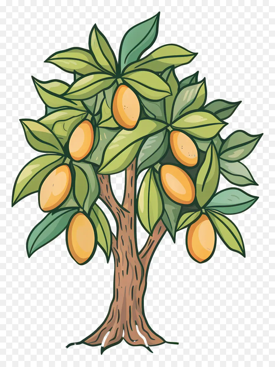 شجرة المانجو，شجرة الليمون PNG