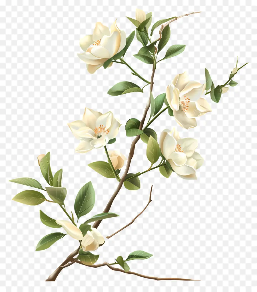 كريم الزهور，شجرة PNG