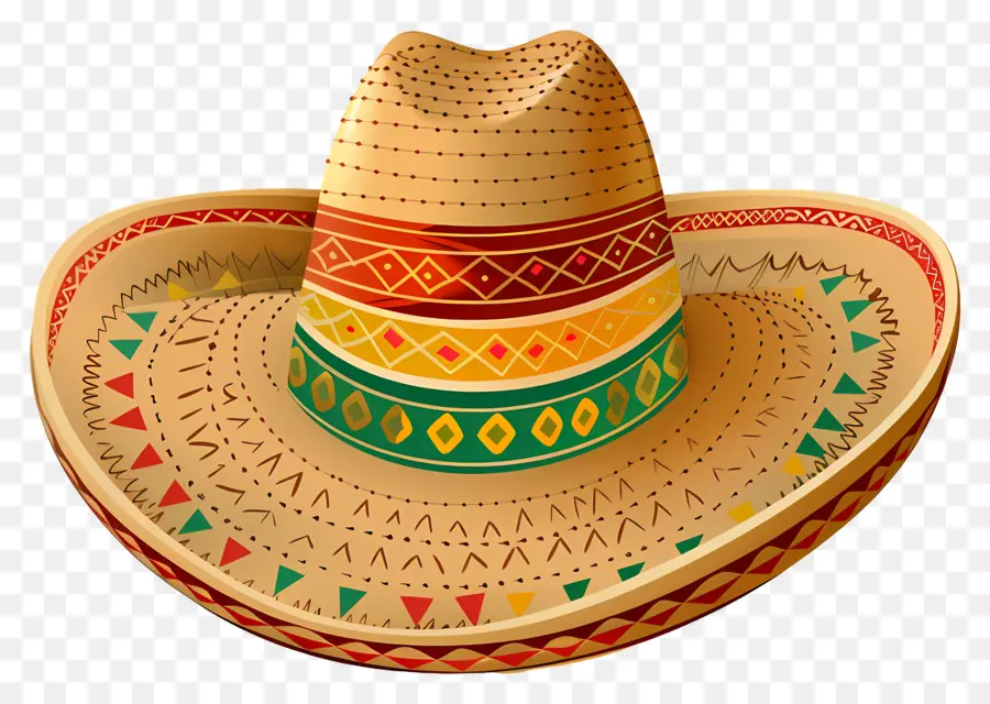 على الطراز المكسيكي，قبعة PNG