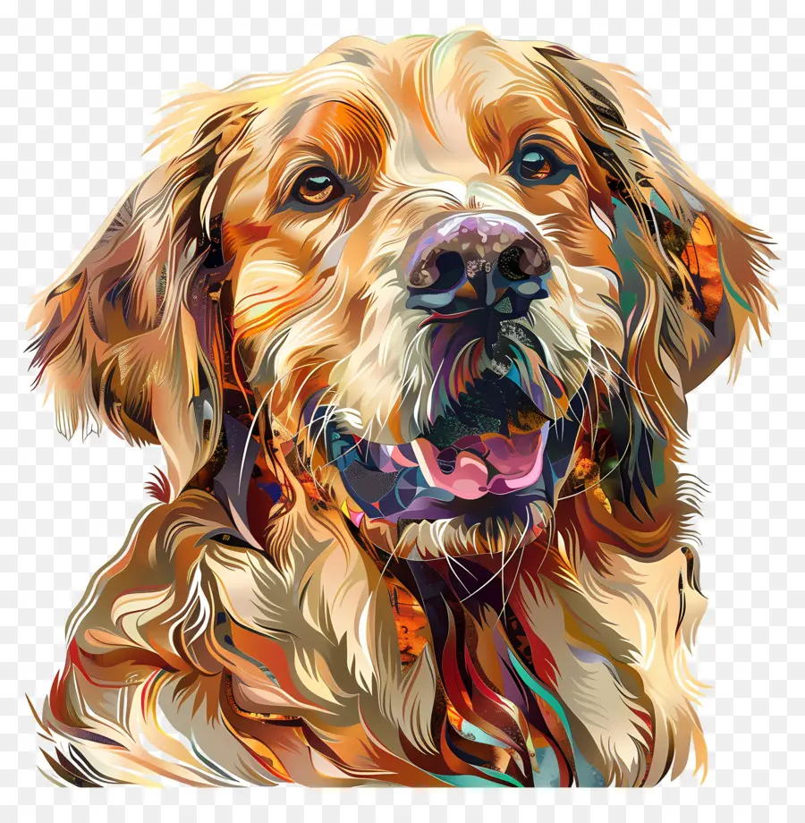 كلب المسترد الذهبي，البني الكلب PNG