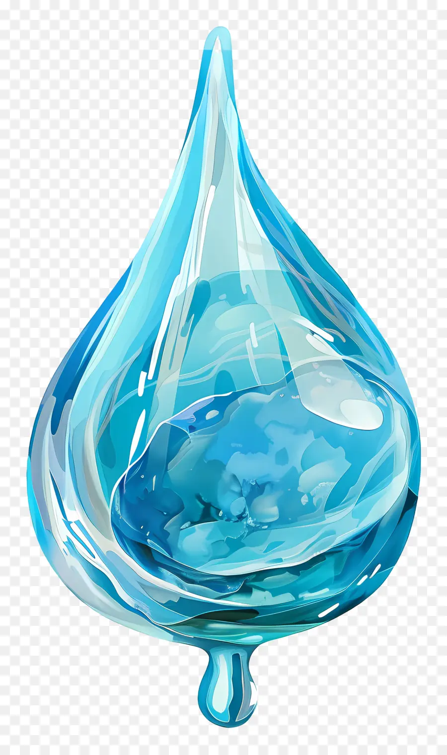 قطرة الماء，وعاء الماء PNG