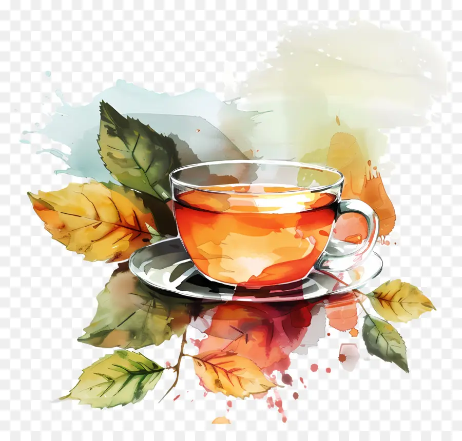 الشاي，كأس PNG