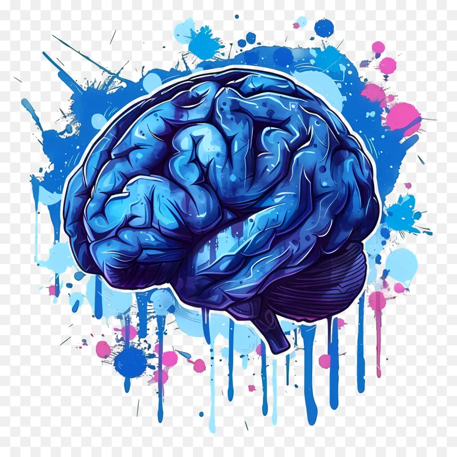 الدماغ الأزرق，الدماغ PNG