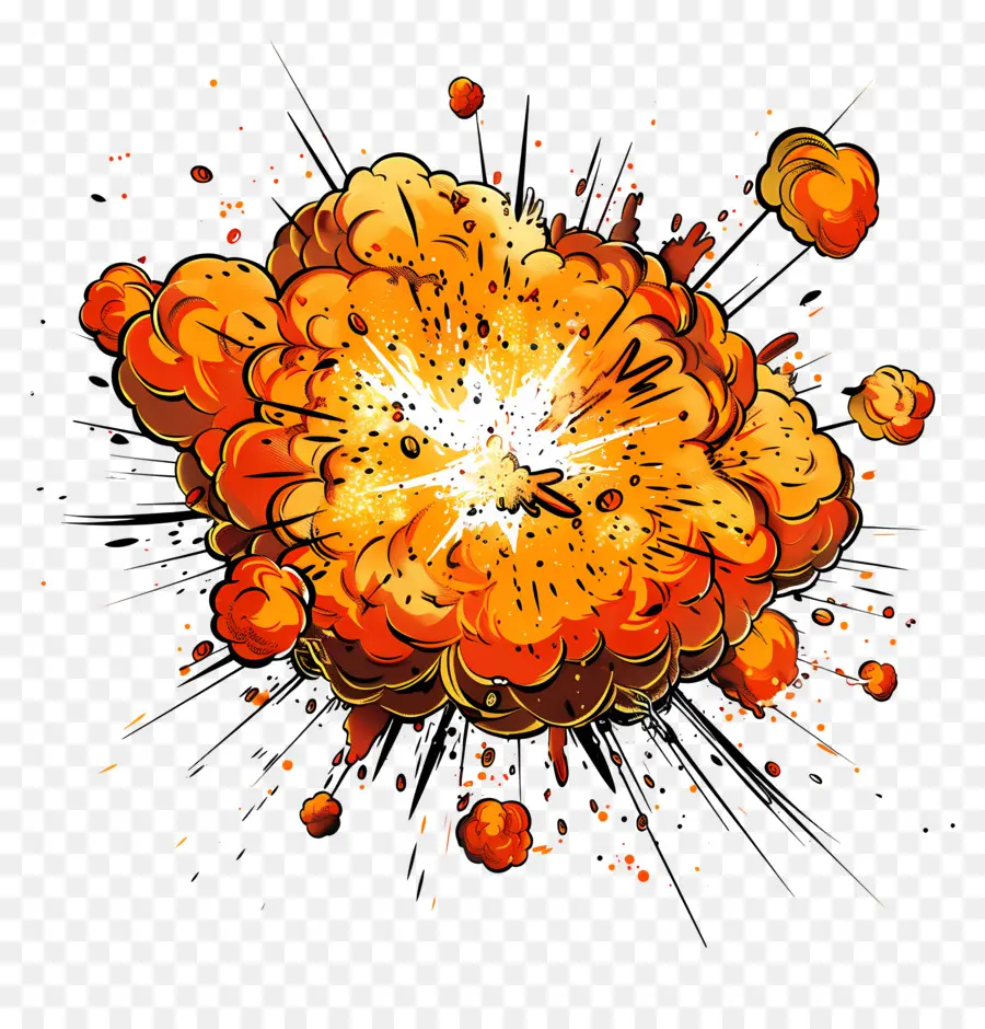 انفجار متحرك，انفجار PNG