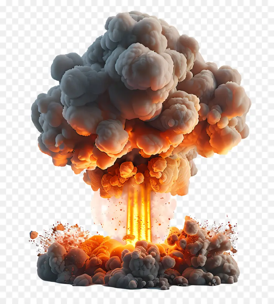 الانفجار النووي，نارية PNG