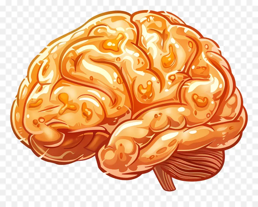 الرسوم المتحركة الدماغ，الدماغ البشري PNG