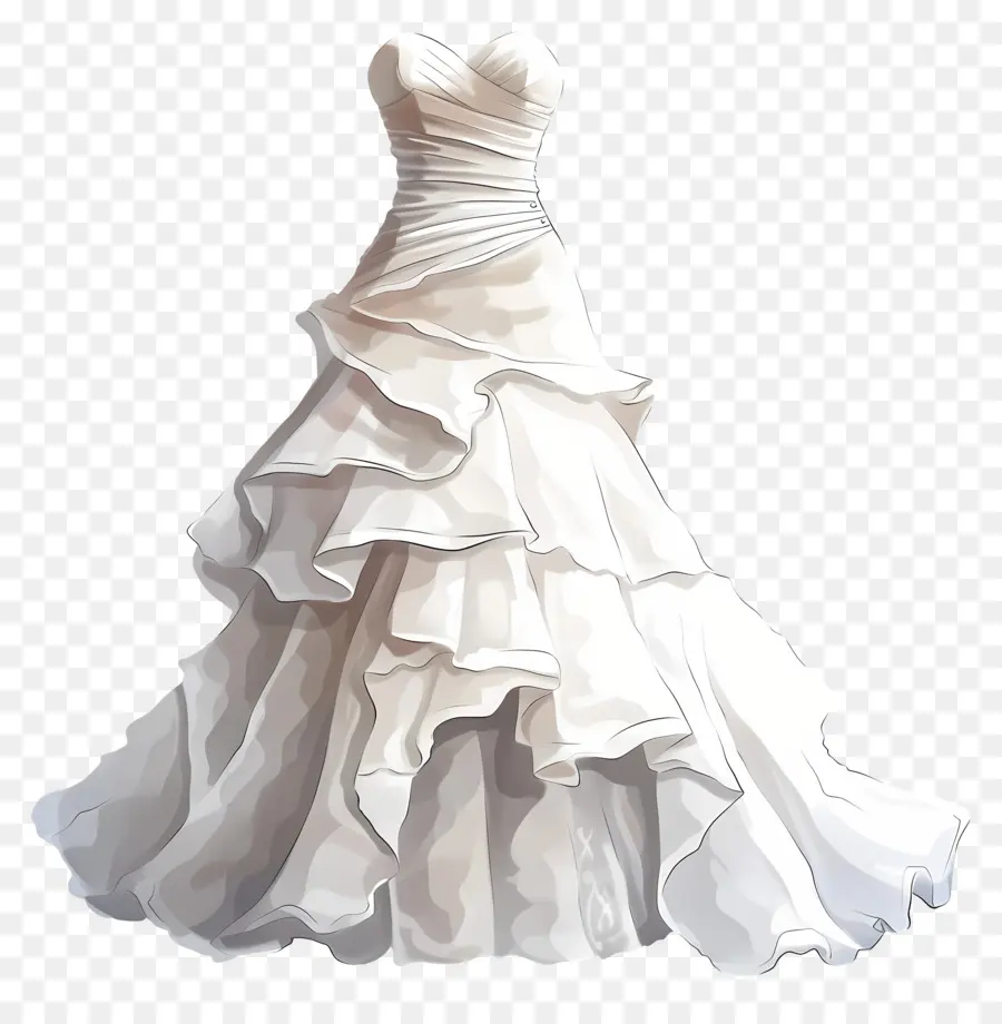 فستان زفاف البوق，فستان الزفاف PNG