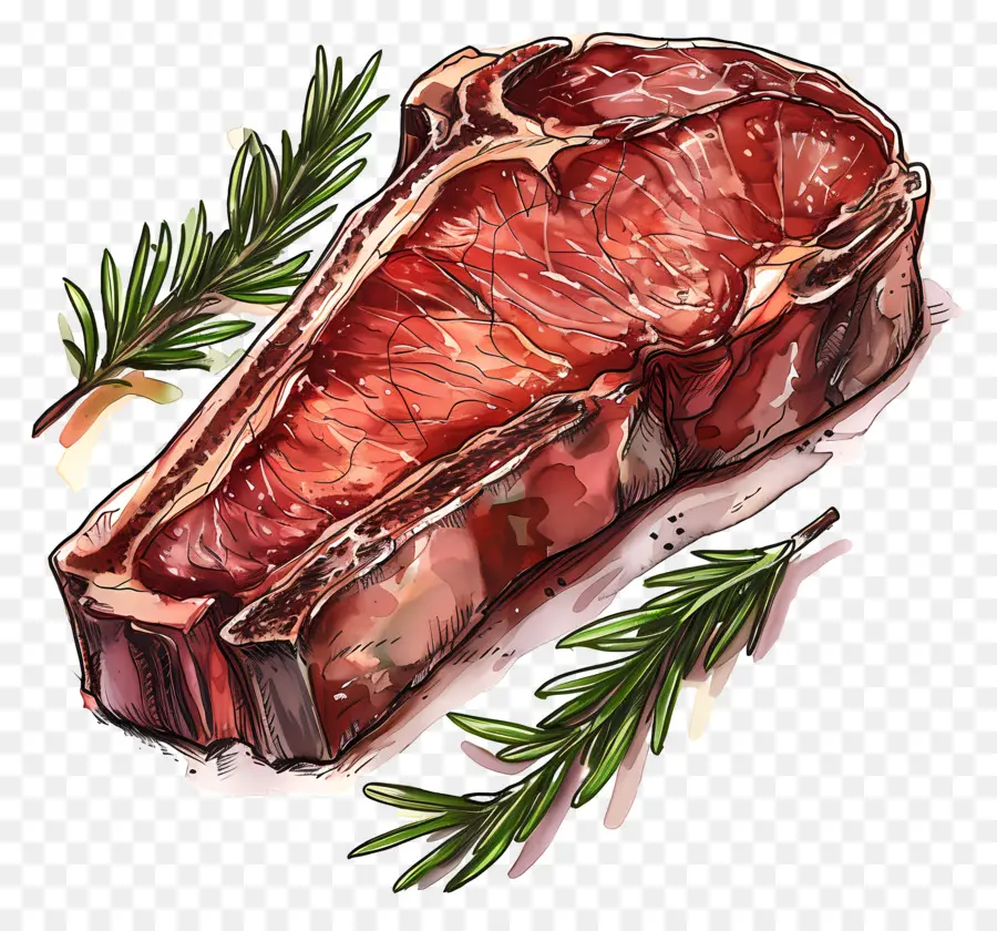 شرائح اللحم الخام，شريحة لحم PNG