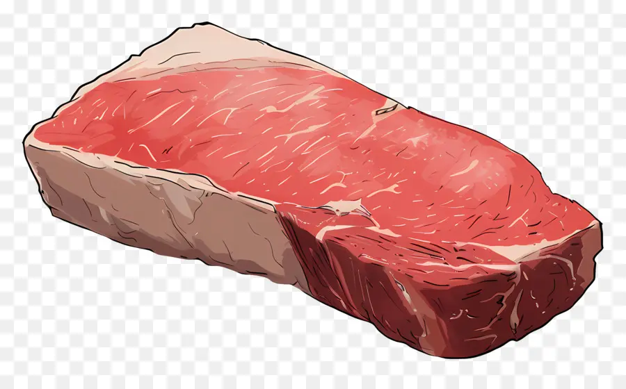 شريحة لحم غير مطبوخ，شرائح اللحم الخام PNG