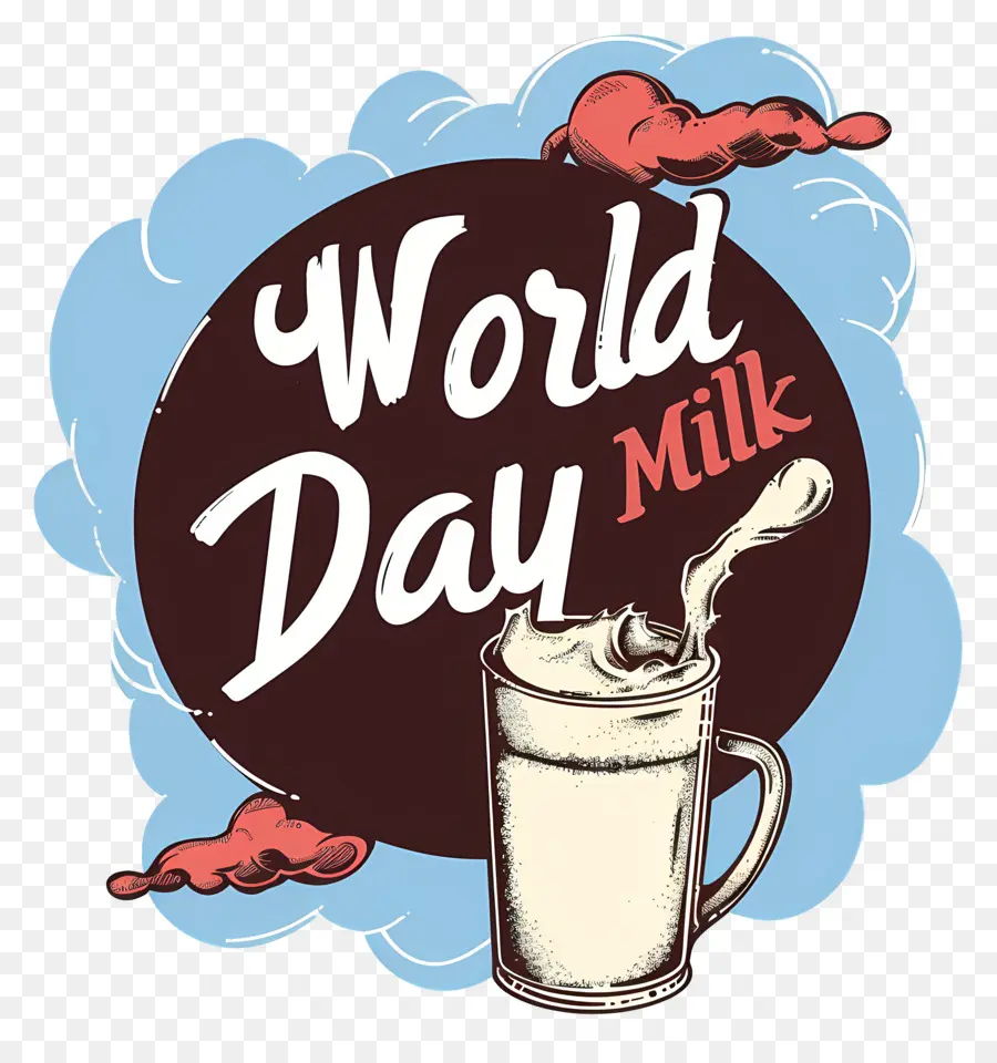 يوم الحليب العالمي，حليب الشوكولاته PNG