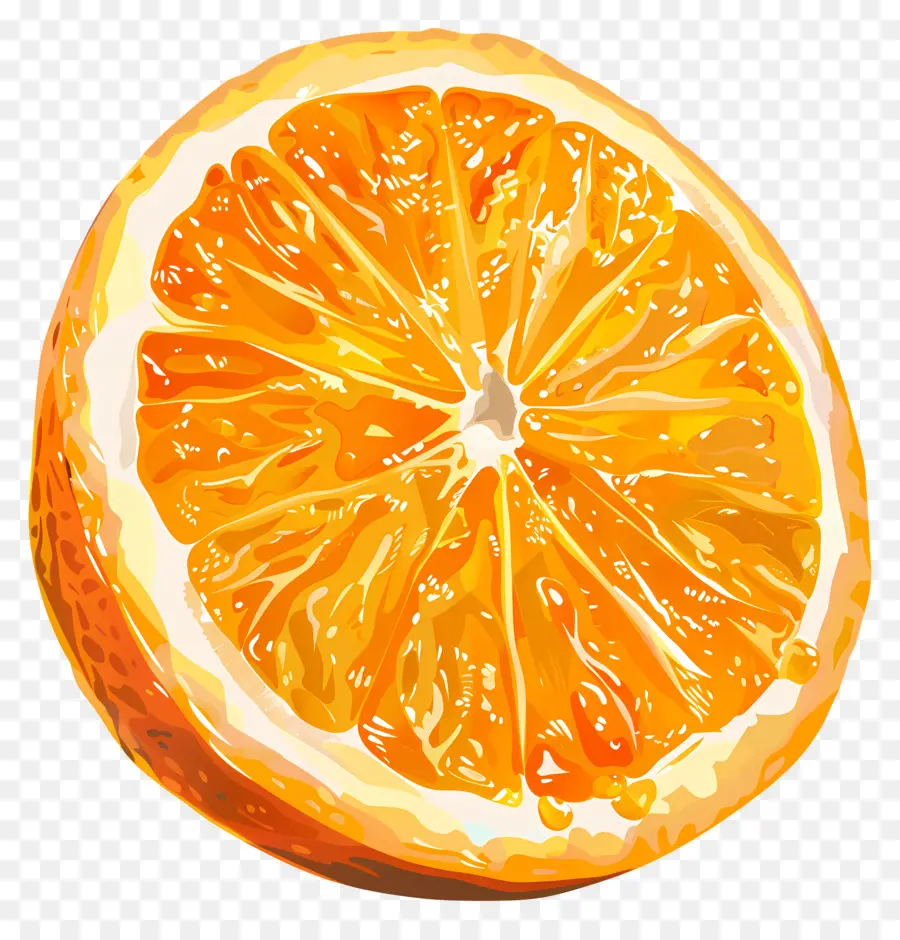 شريحة الفاكهة البرتقالية，البرتقال PNG