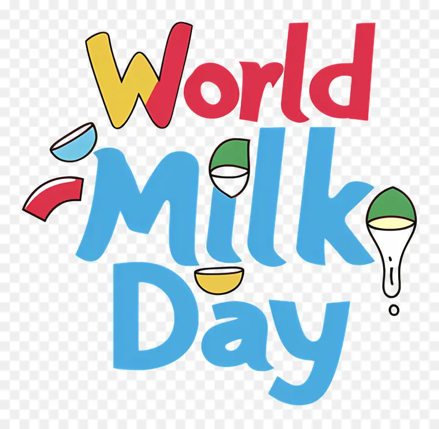 يوم الحليب العالمي，شعار PNG