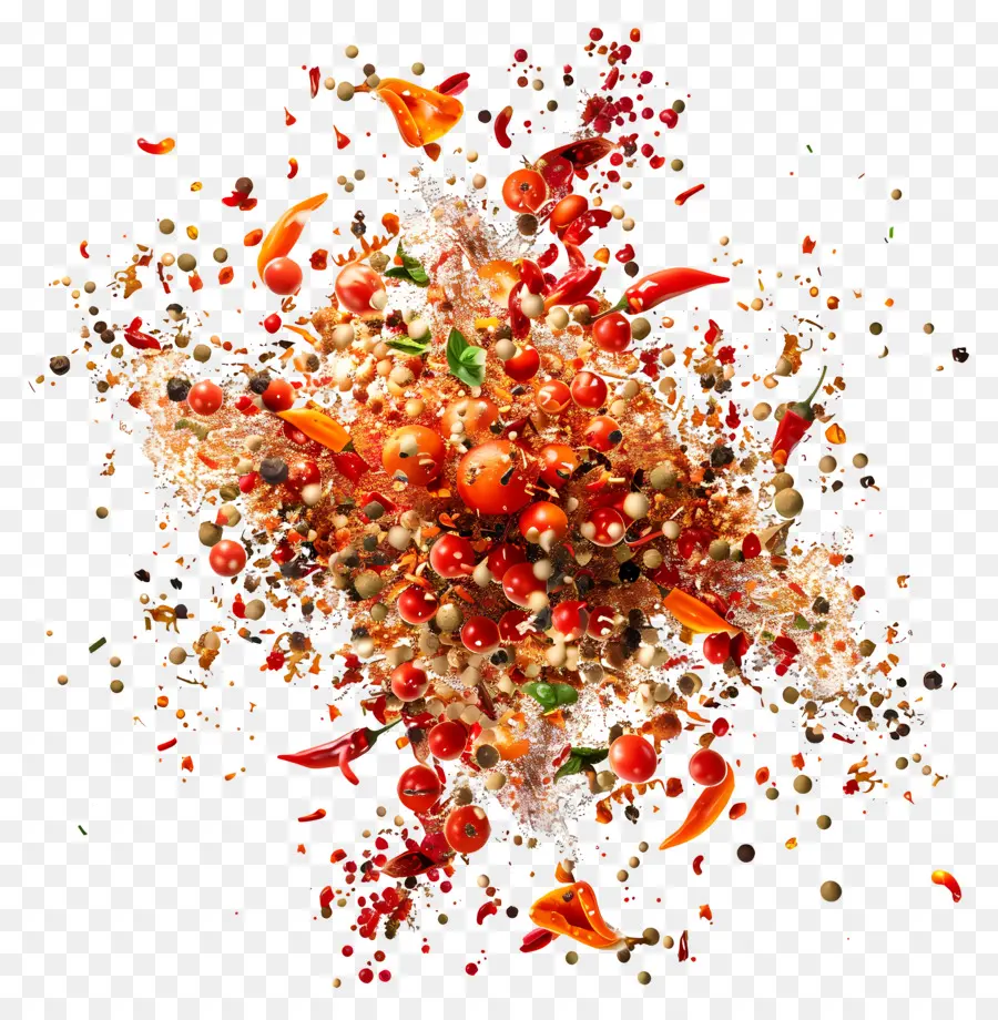 انفجار التوابل，المكونات الغذائية PNG