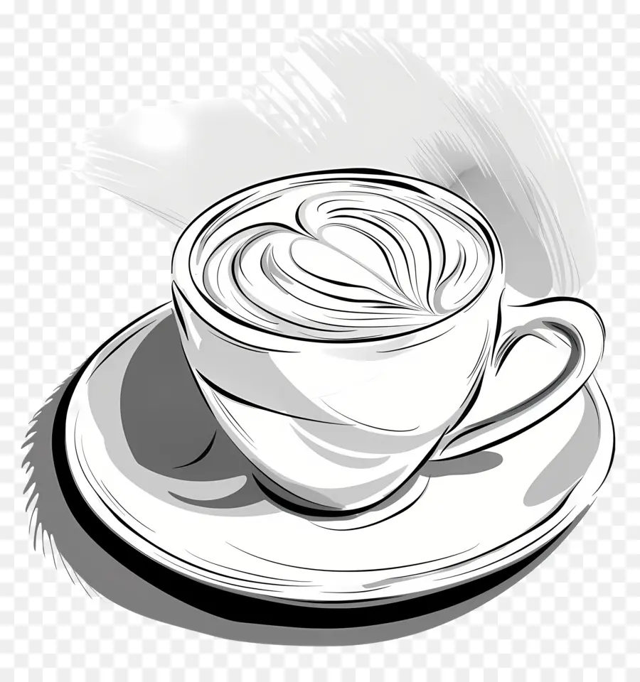 فنجان القهوة مخطط，قدح القهوة PNG