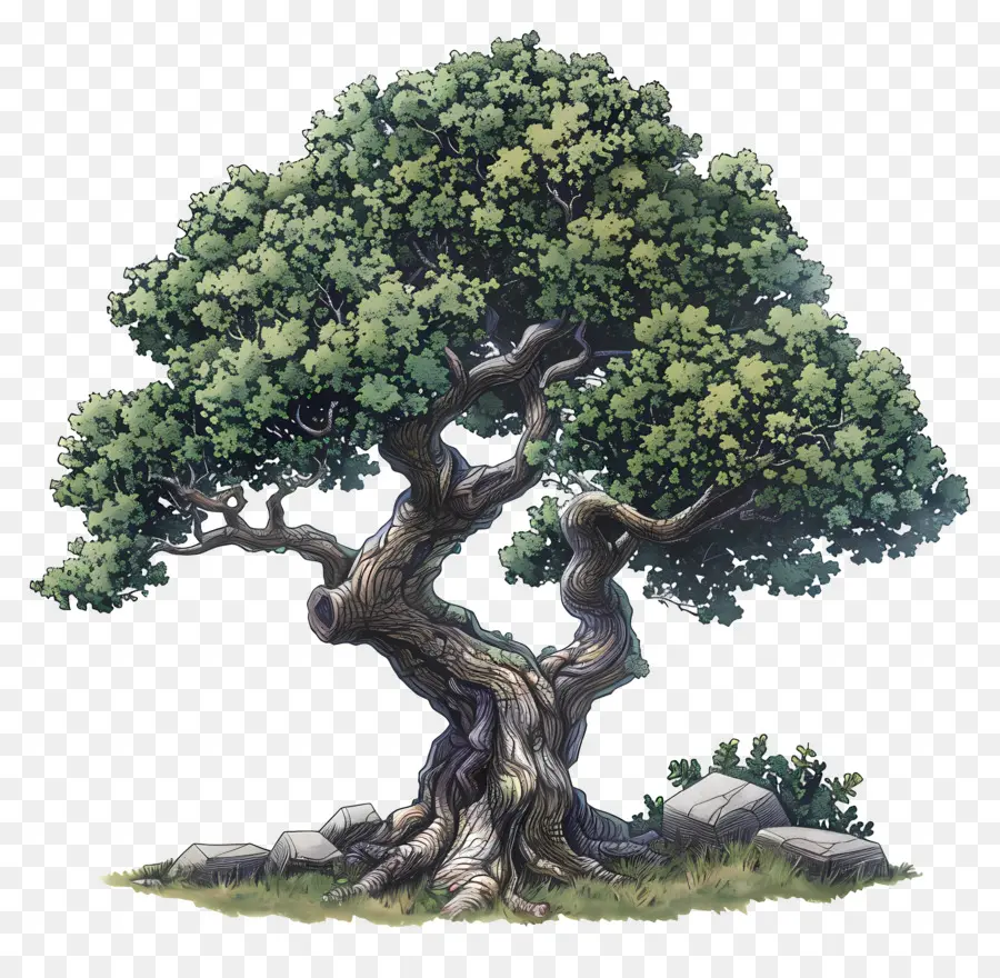 شجرة，الجذور PNG