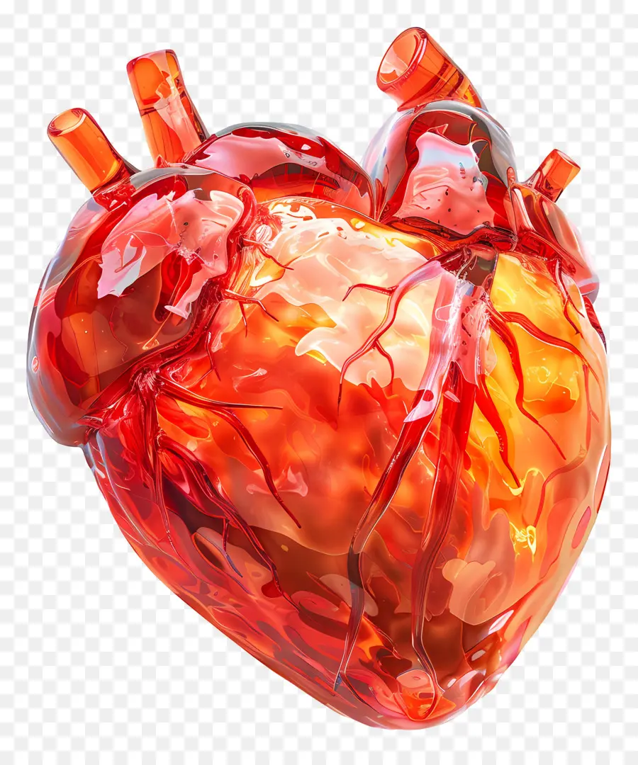 قلب الإنسان，التشريح PNG