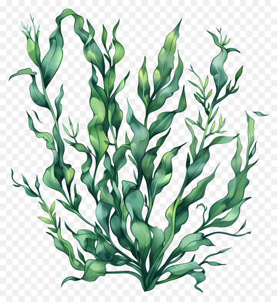 الأعشاب البحرية，تعريف النباتات PNG