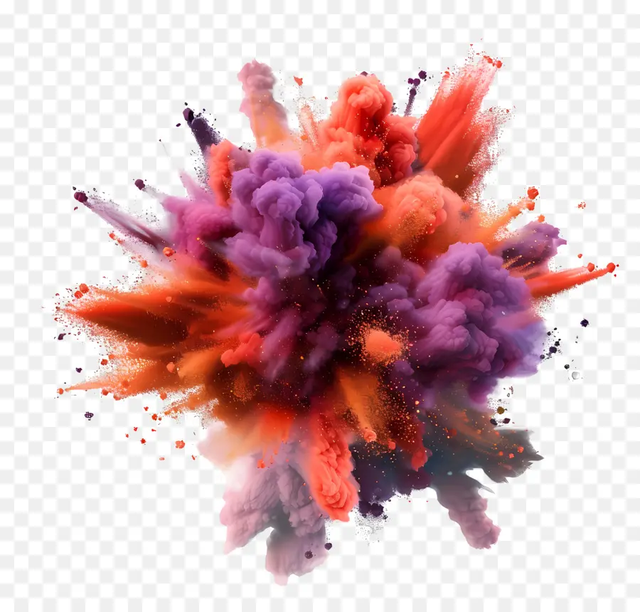 مسحوق الانفجار，المساحيق الملونة PNG