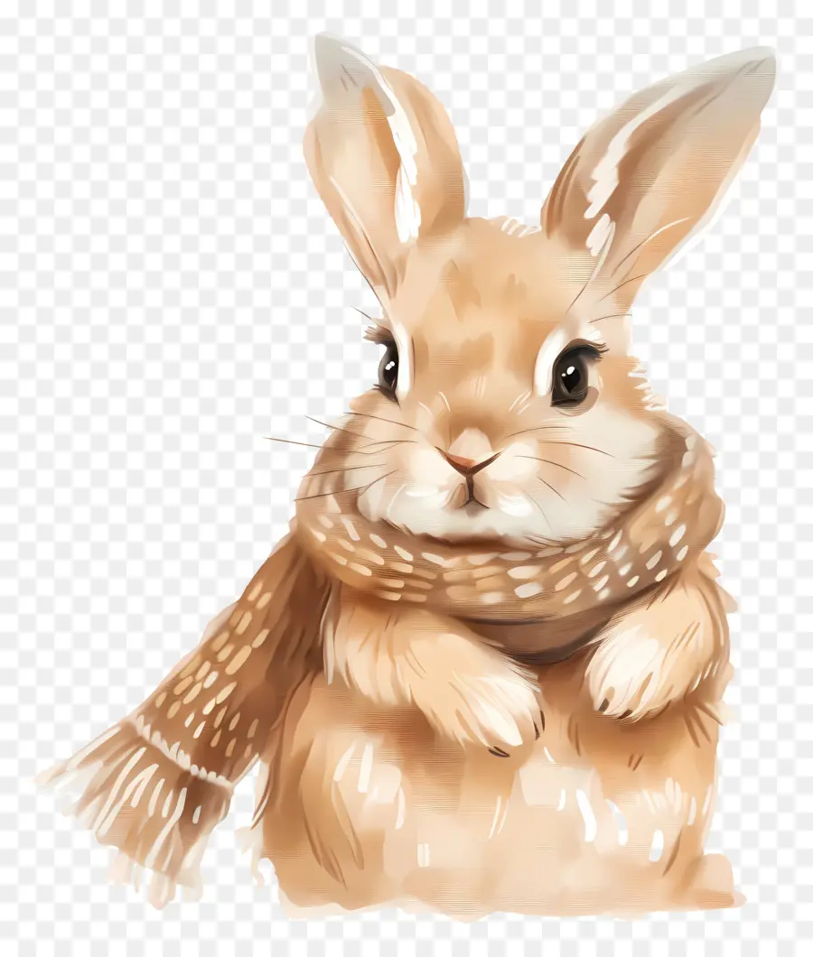 أرنب لطيف，أرنب بني PNG