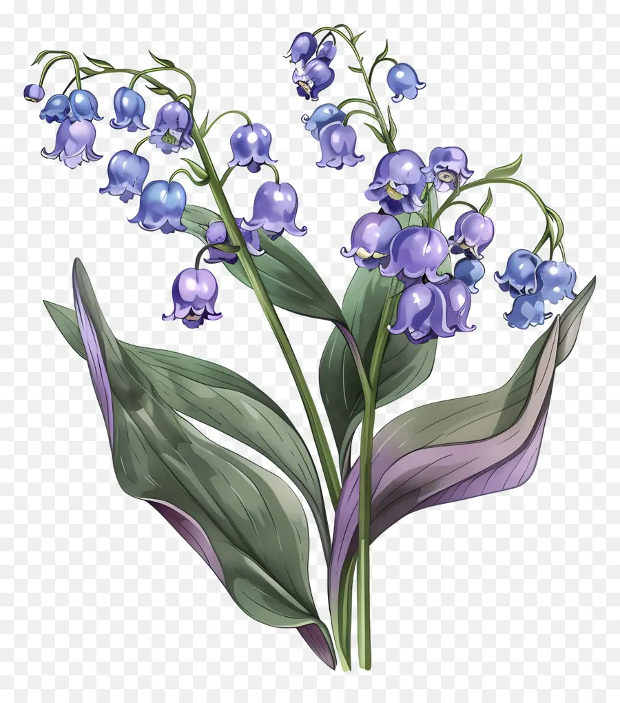 زنبق أرجواني للوادي，الزرقاء إيريس PNG