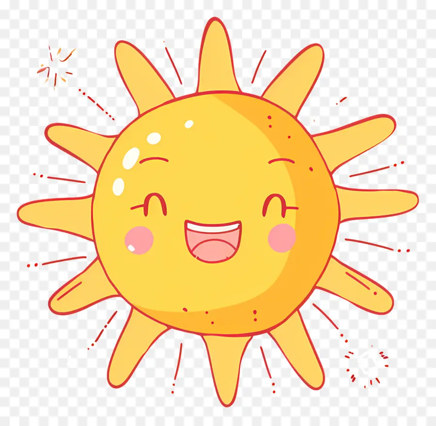 أشعة الشمس，لطيف أشعة الشمس PNG