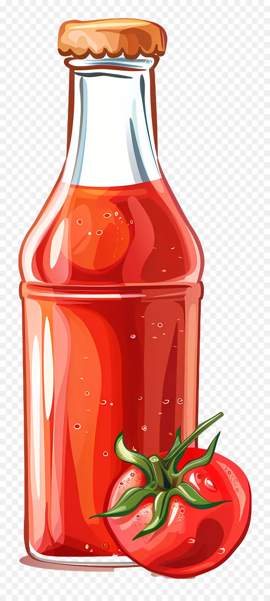 زجاجة الصلصة，صلصة الطماطم PNG