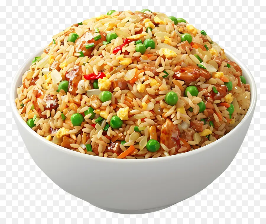 الأرز المقلي الصيني，الأرز المقلي PNG