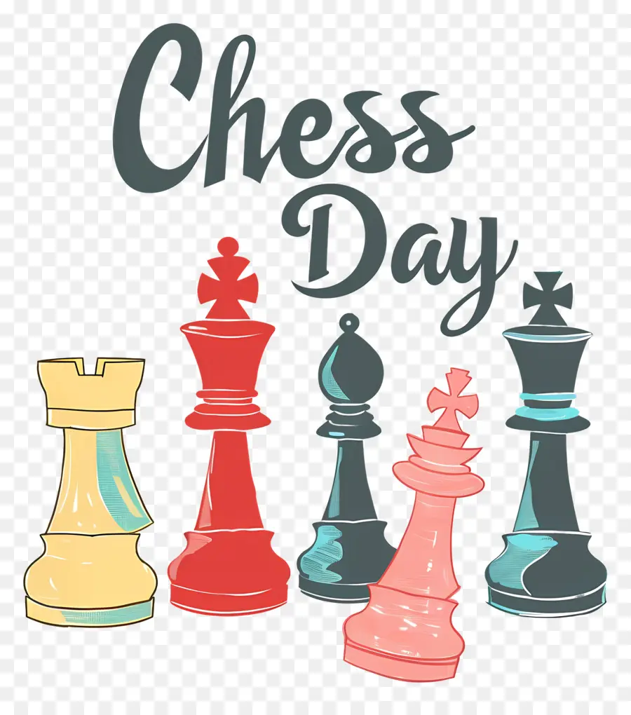 يوم الشطرنج العالمي，قطع الشطرنج PNG